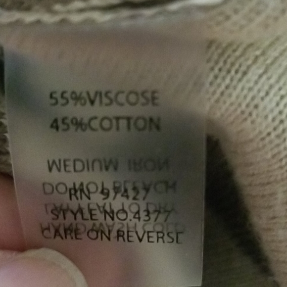 NEIMAN MARCUS ABSTRACT CARDIGAN OPEN FRONT - Picture 8 of 8